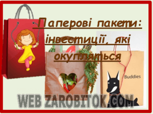 Прибутковий бізнес з виробництва паперових пакетів