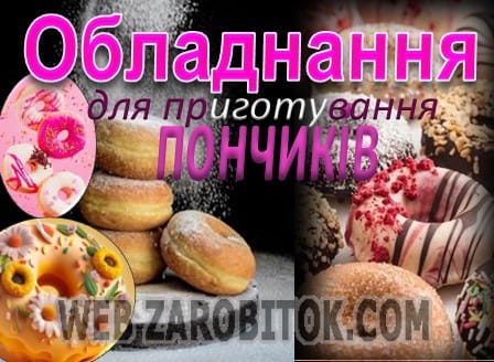 Міні кафе з продажу пончиків: бізнес-ідея в ніші швидкого харчування